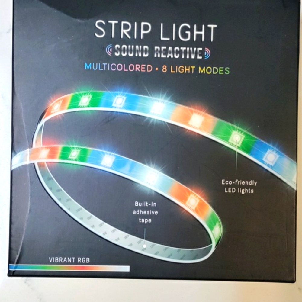 Strip lights, multicolored - Picture 1 of 2